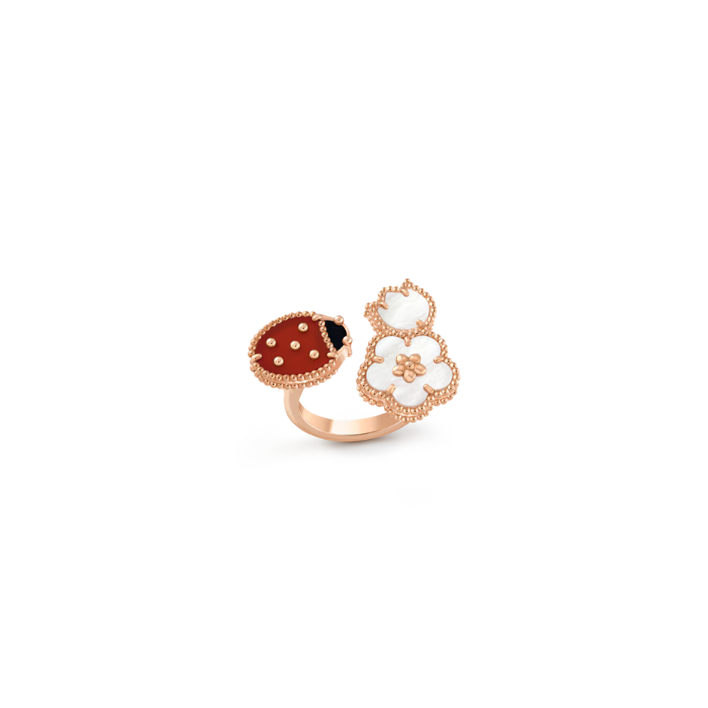 Van Cleef Lucky Spring Beetle Ring