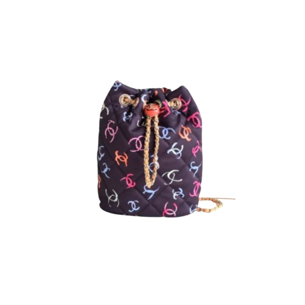 Chanel Backpack Bag Print Fabric