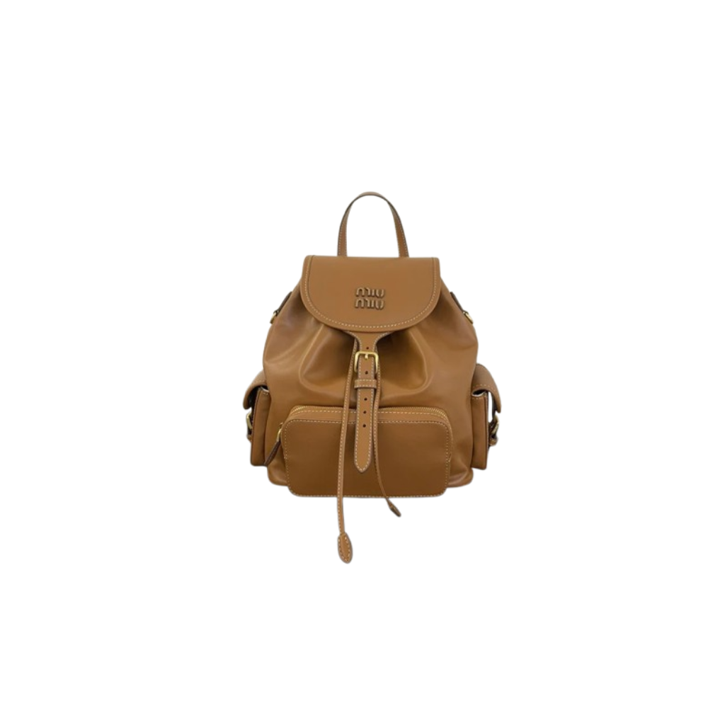 Miu Miu Leather Backpack Bag