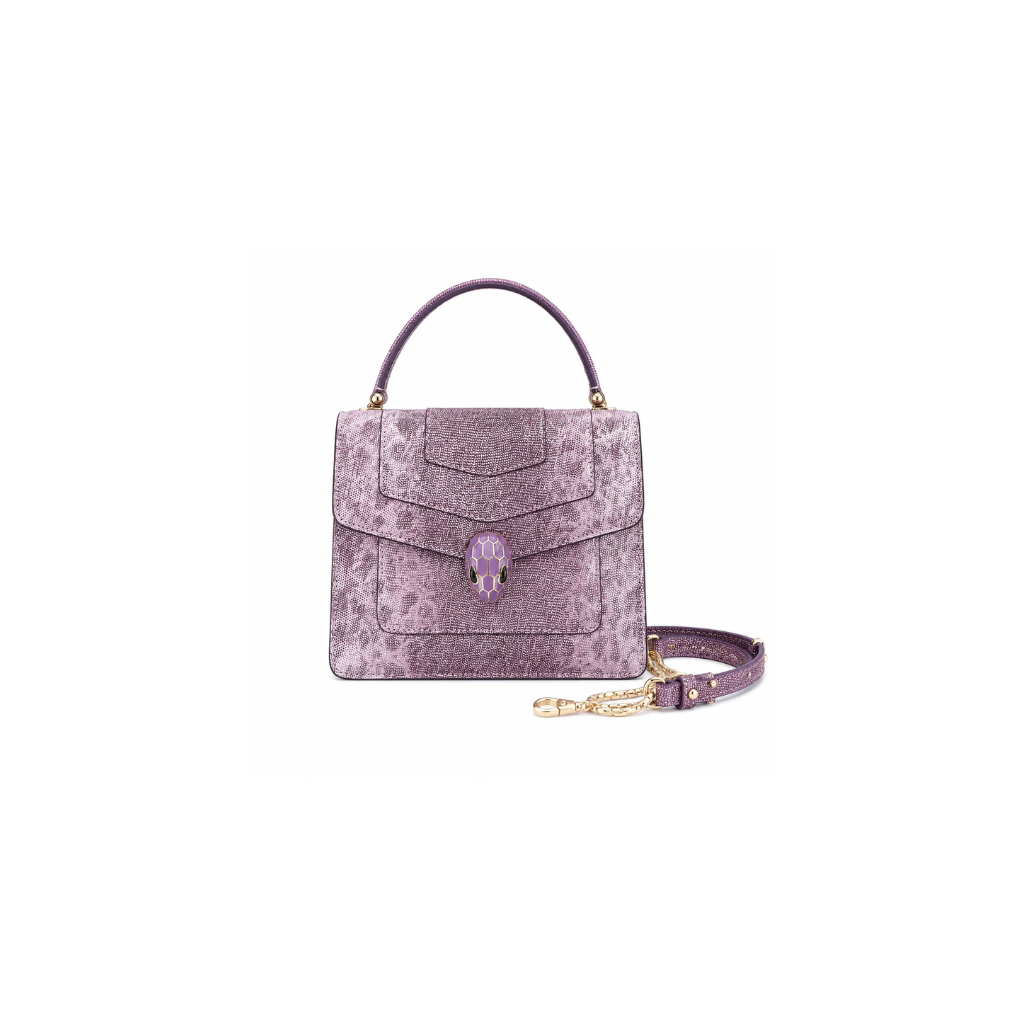 Bulgari Serpenti Luxury Flap Bag Pink