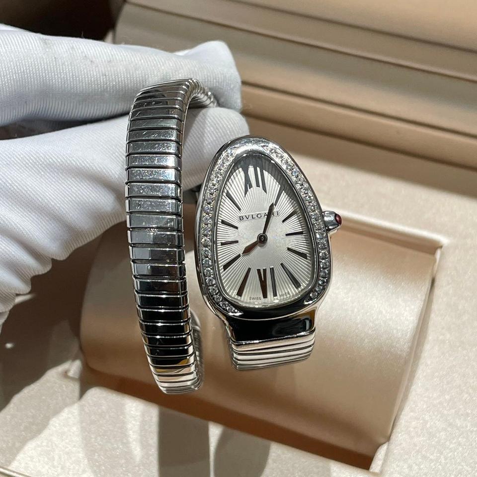 Bulgari Serpenti Tubogas Women's Watch Silver
