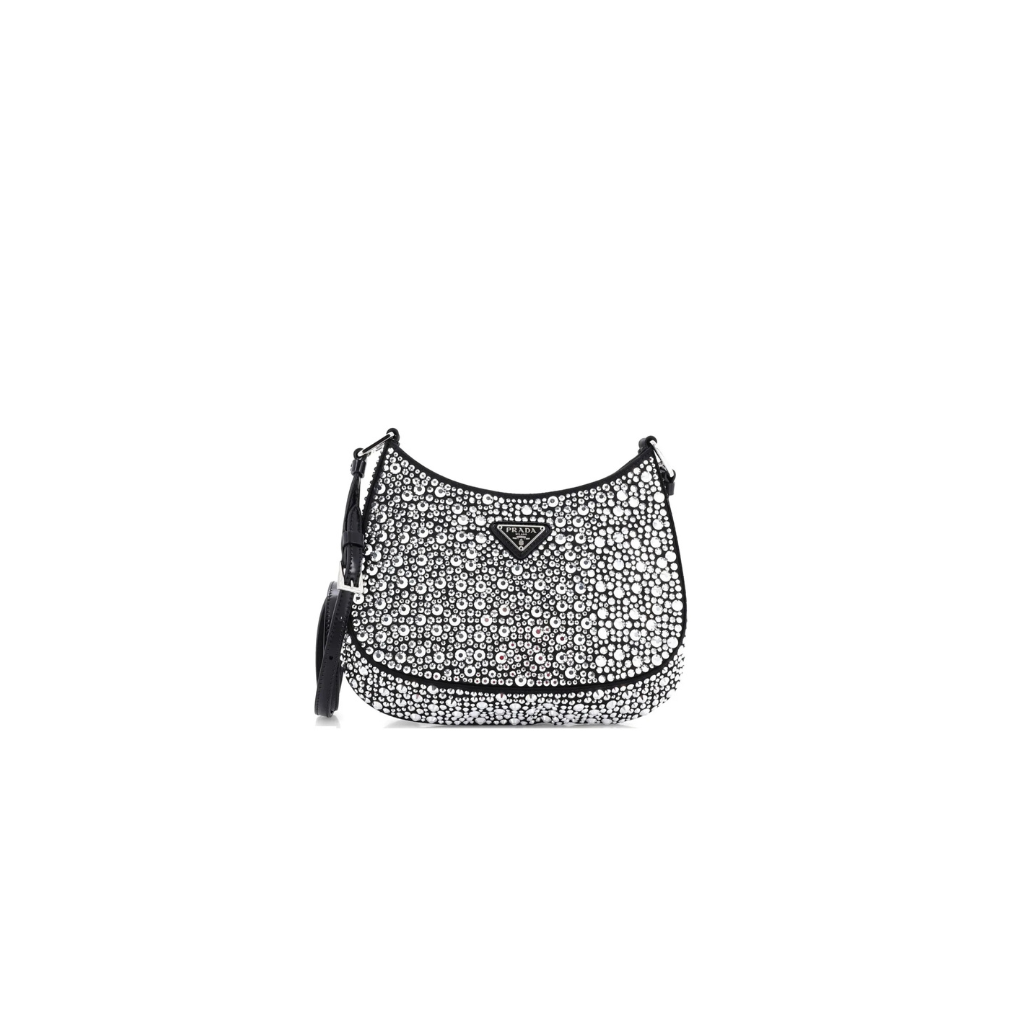 Prada Crystal Hobo Bag