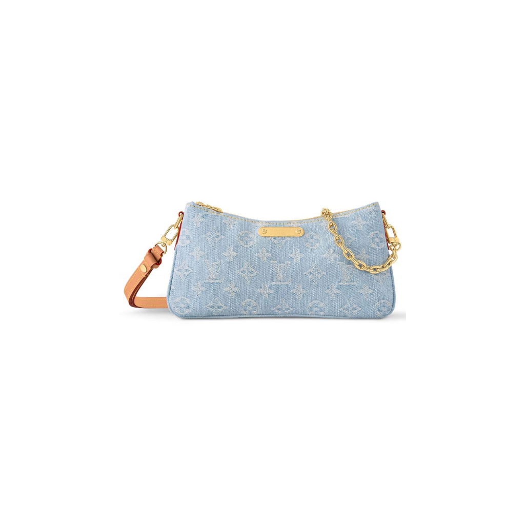 Louis Vuitton Blue Denim Bag