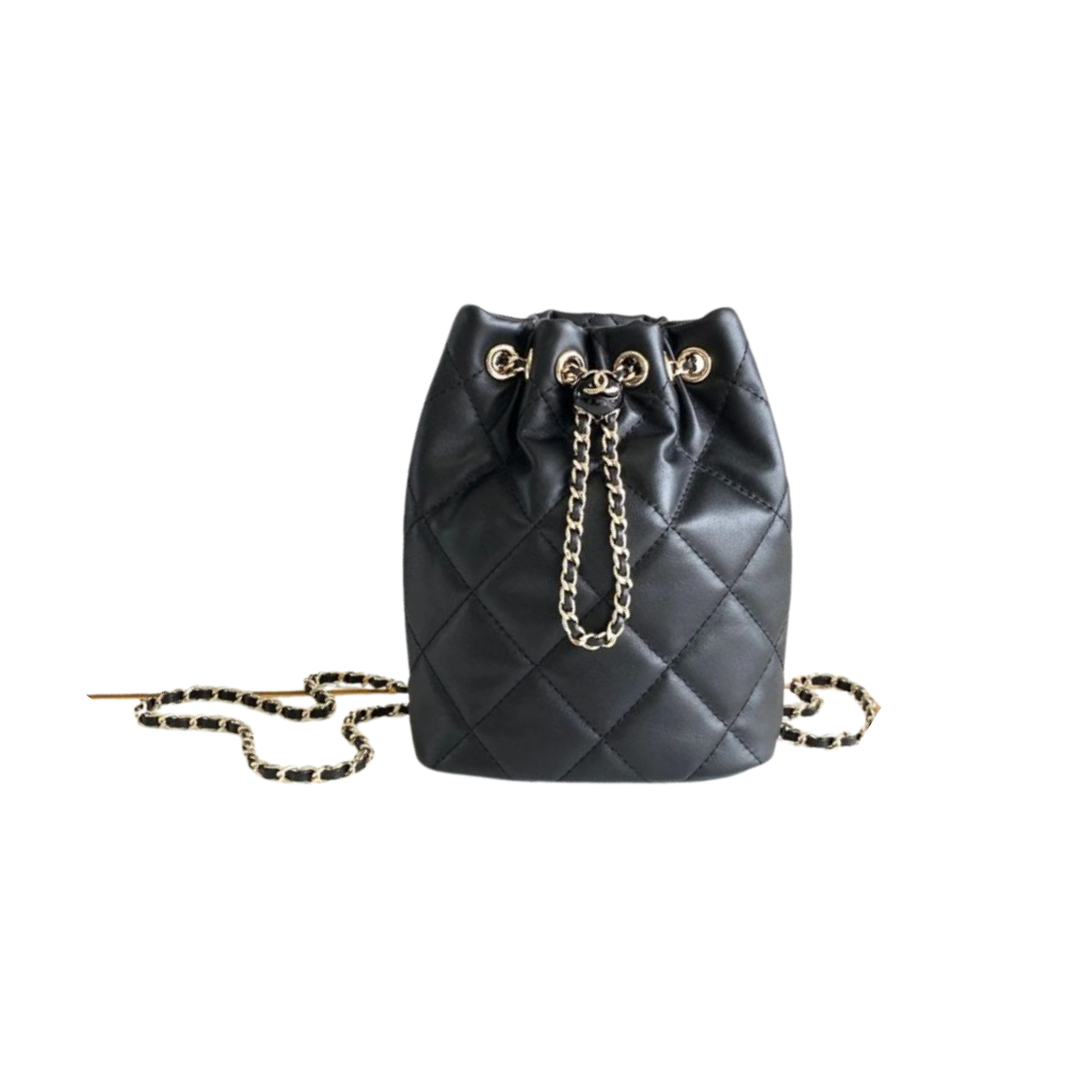 Chanel Korean-Inspired Bucket Backpack