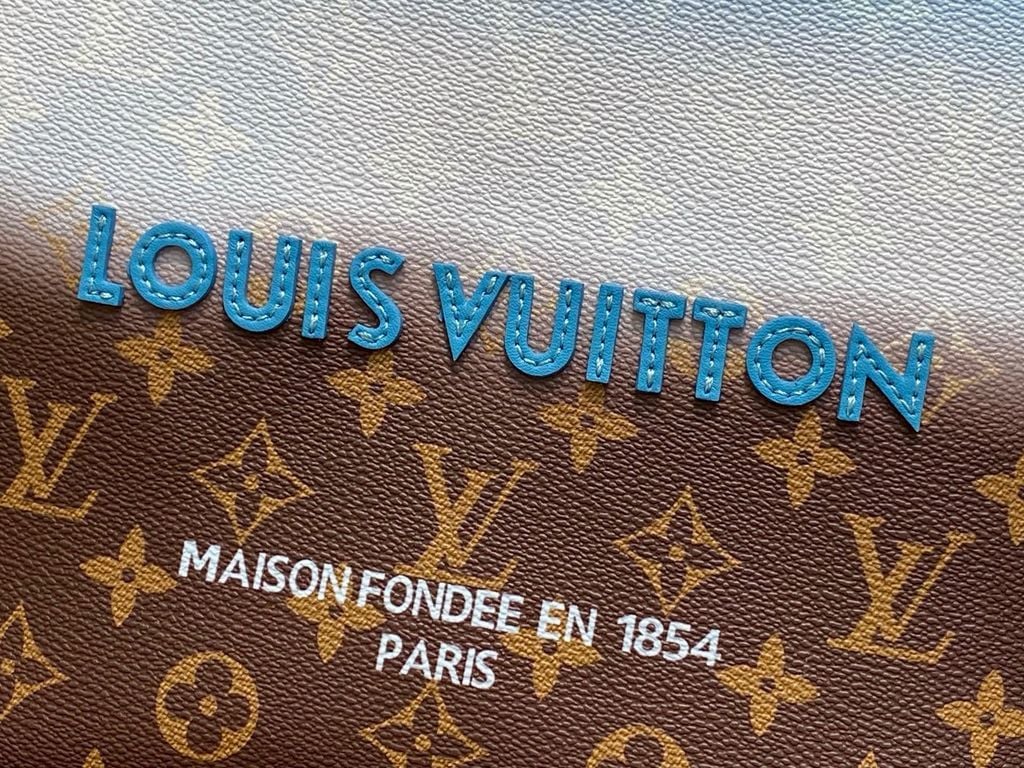 LV Weekend Multicolour Canvas Tote Bag