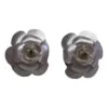 Camélia pearl earrings