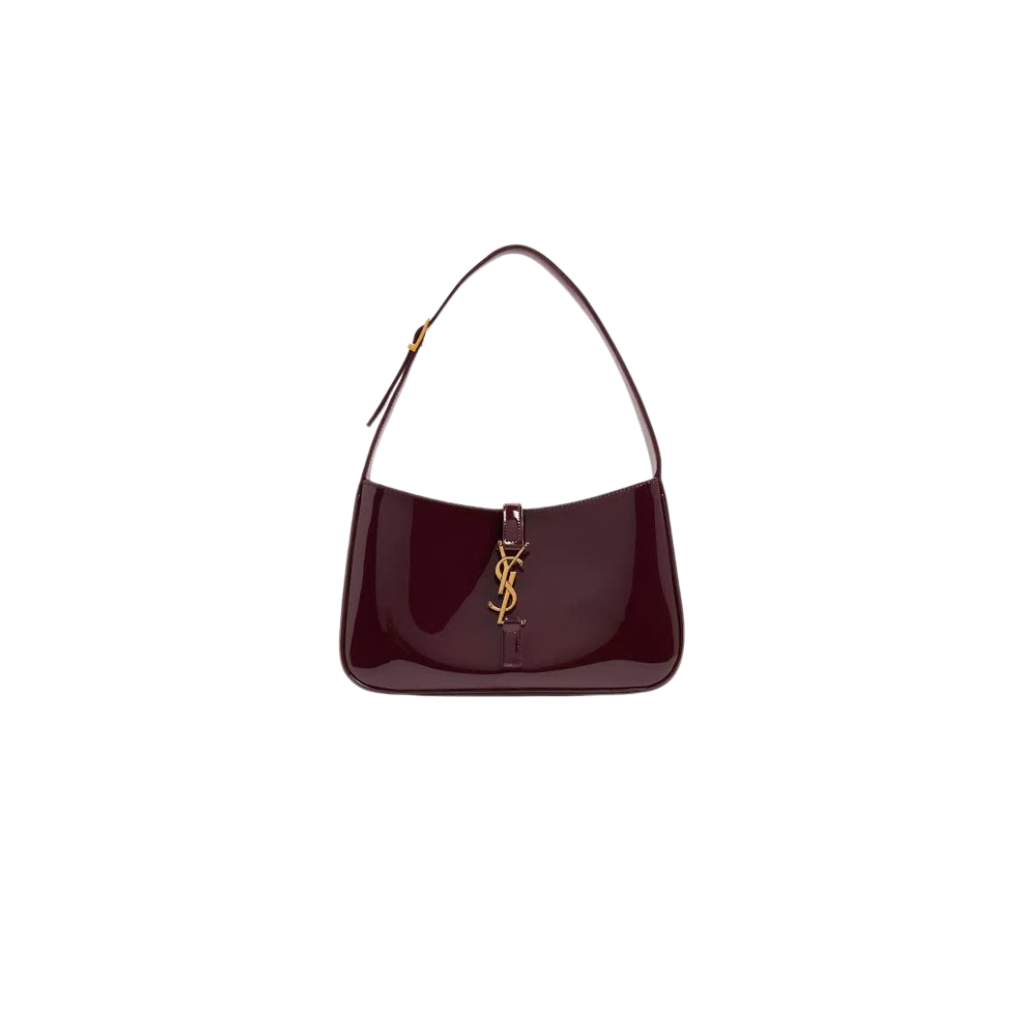 YSL Hobo Patent Leather Bag