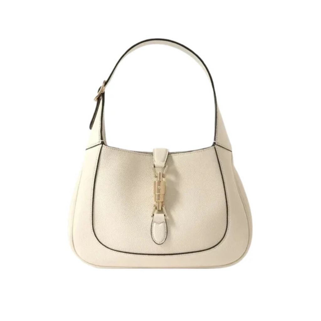 Gucci jackie cream bag