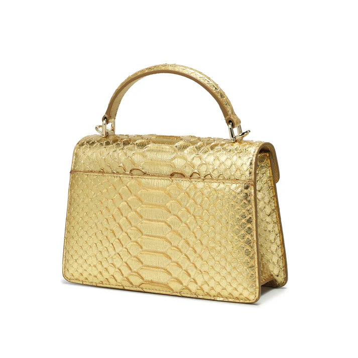 Bvlgari Gold Mini Lizard Skin Serpenti