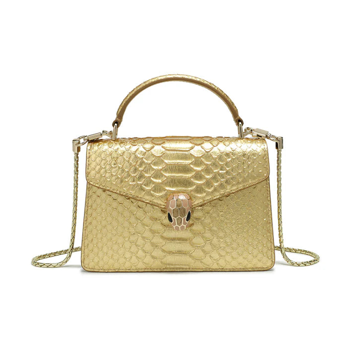 Bvlgari Gold Mini Lizard Skin Serpenti