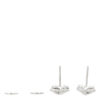 LV White Earrings