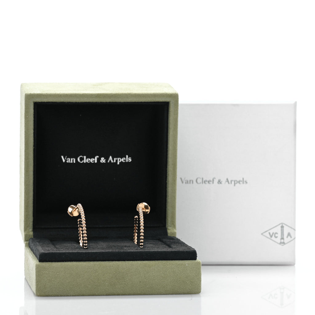 VCA Hoop Earrings