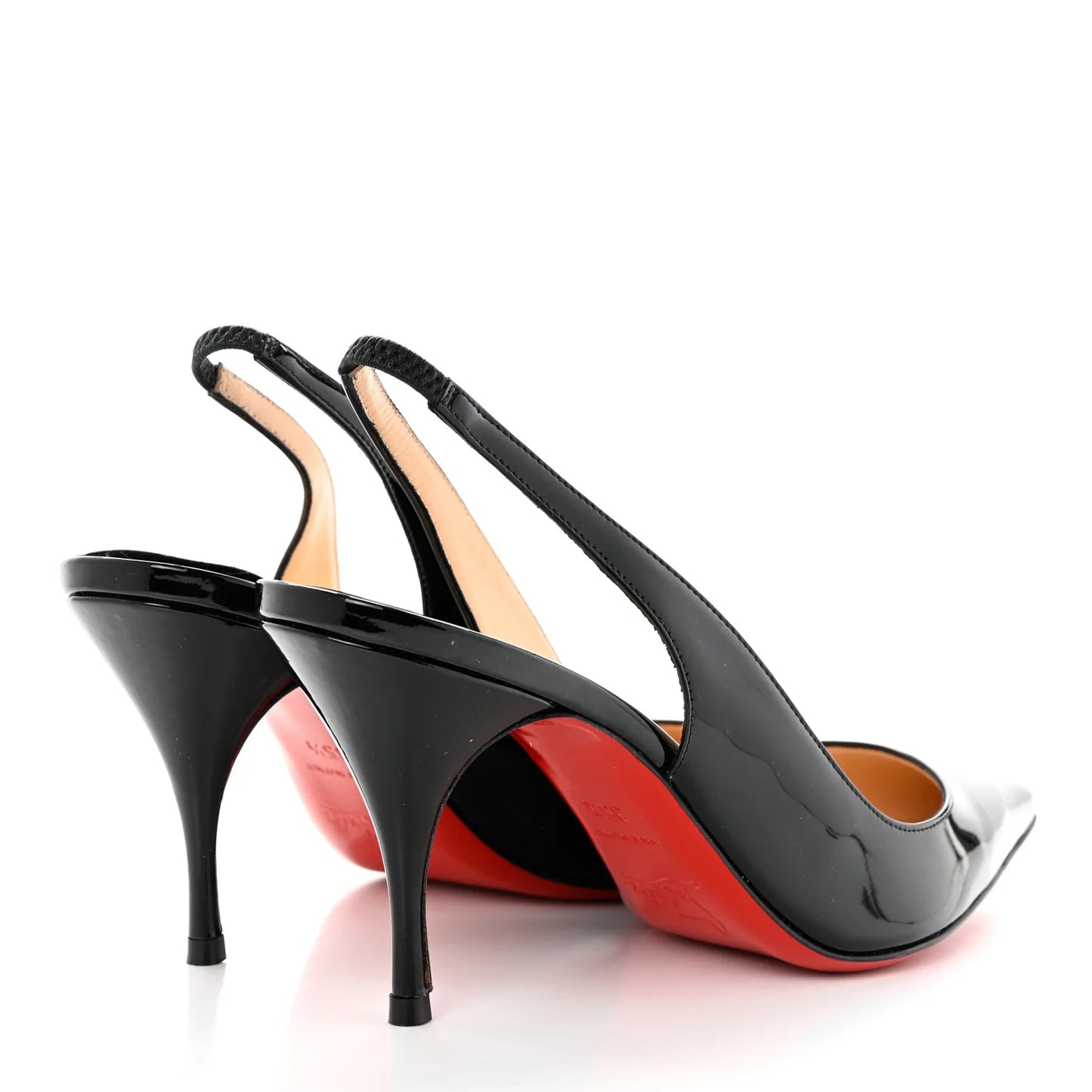 Patent Clare Sling 80 Pumps Black
