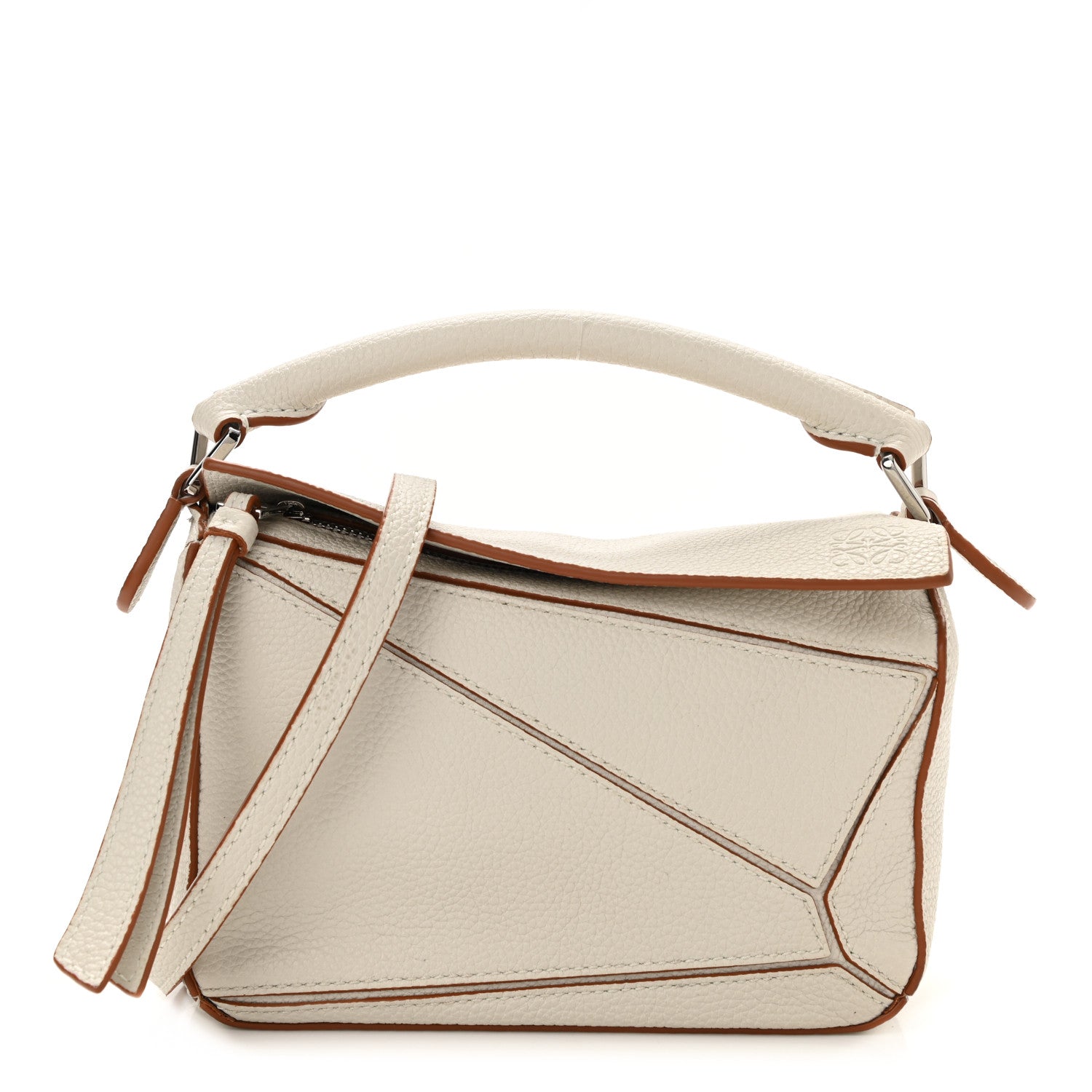 Loewe Mini Puzzle Bag Soft White