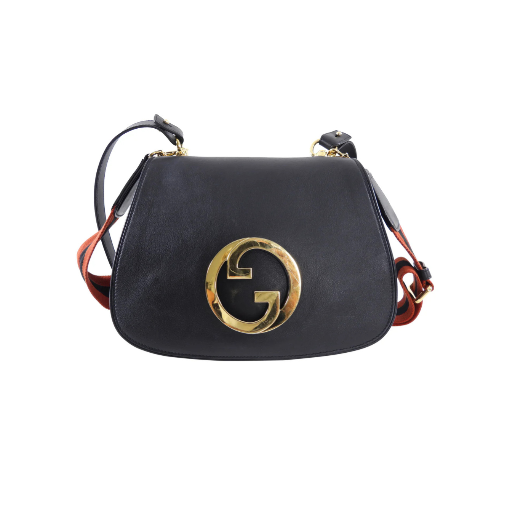 Gucci Large Web Strap Blondie Messenger Bag