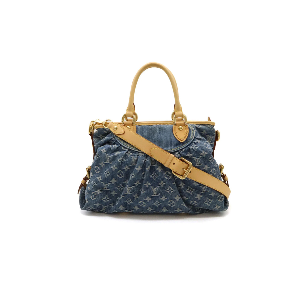LV Denim Shoulder Bag