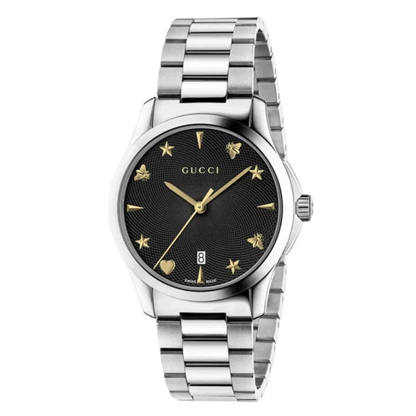 Gucci G-Timeless steel black Dial Quartz