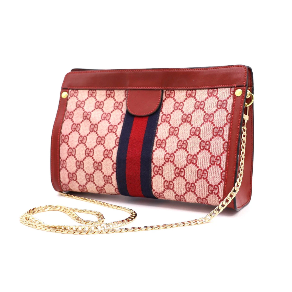 Gucci Web Stripe Shoulder Bag