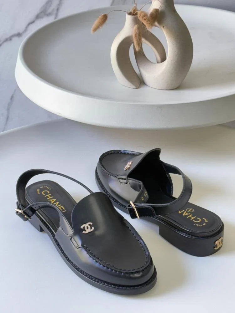 Chanel Women's Black Flat