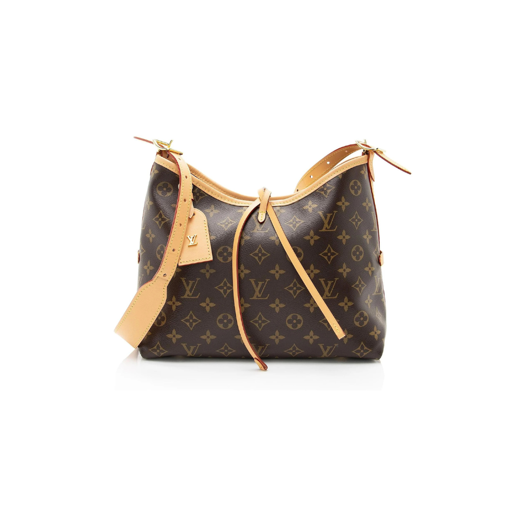 LV Canvas Shoulder Bag Brown
