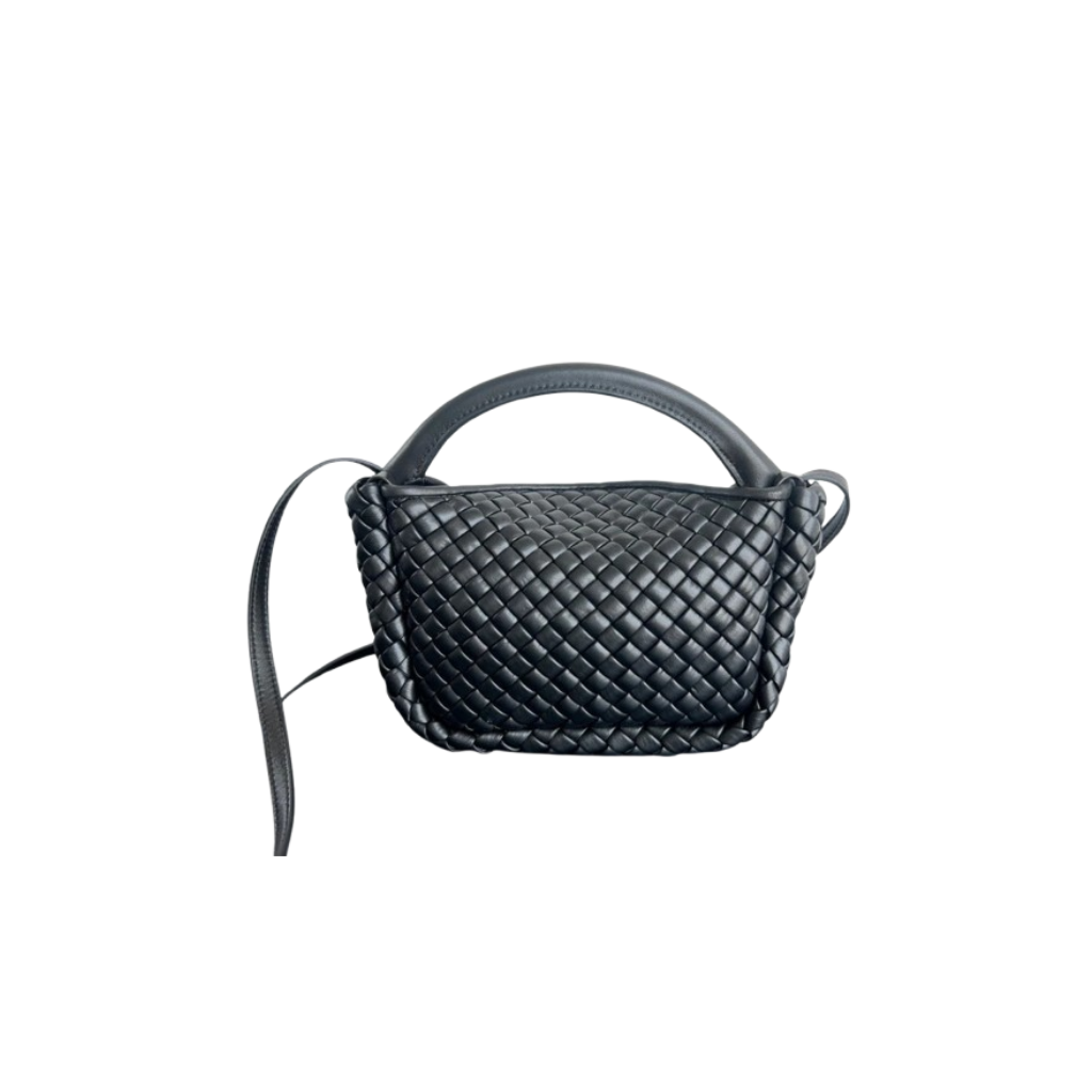 Bottega Veneta Gemelli Multi Pocket Leather Shoulder Bag
