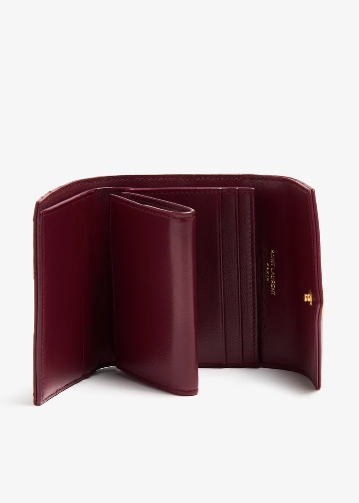 Ysl cassandre multi-fold wallet