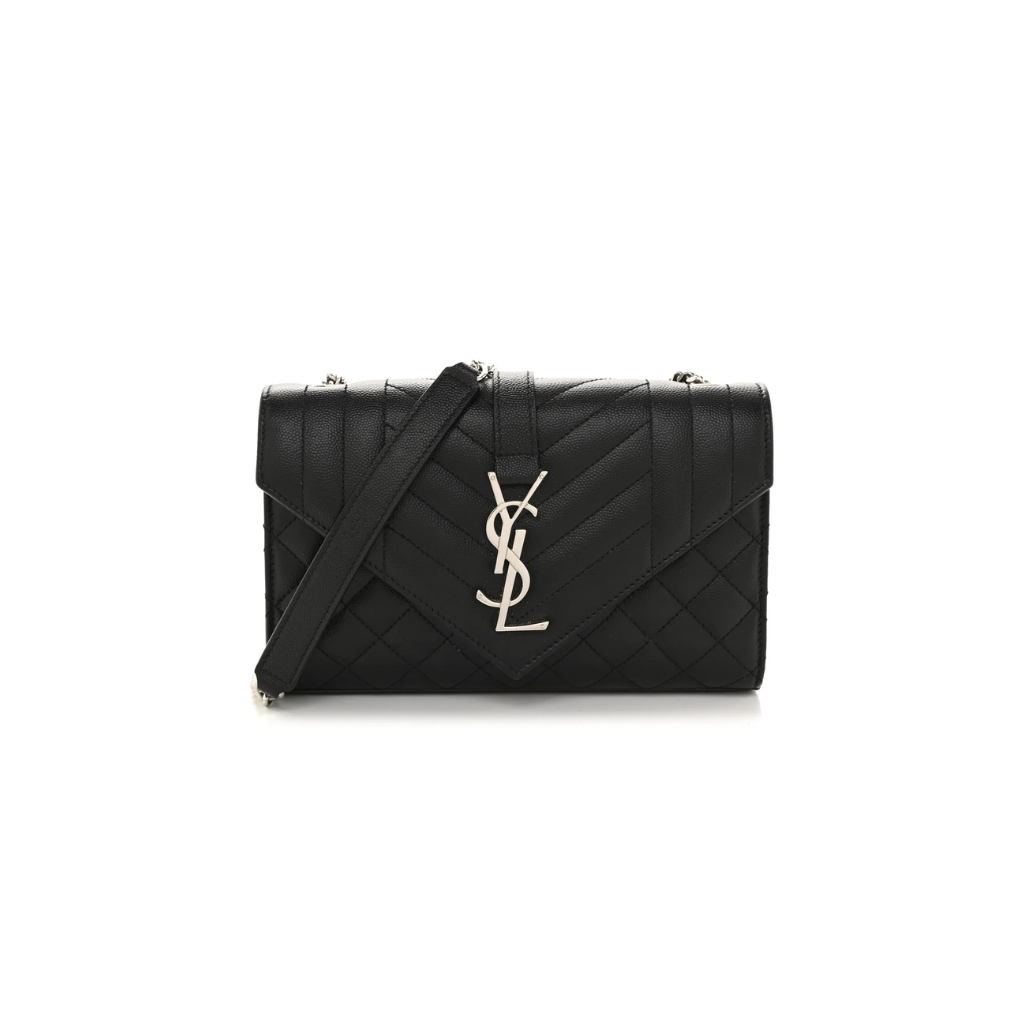 Ysl Grain De Poudre Textured Mixed Matelasse Bag