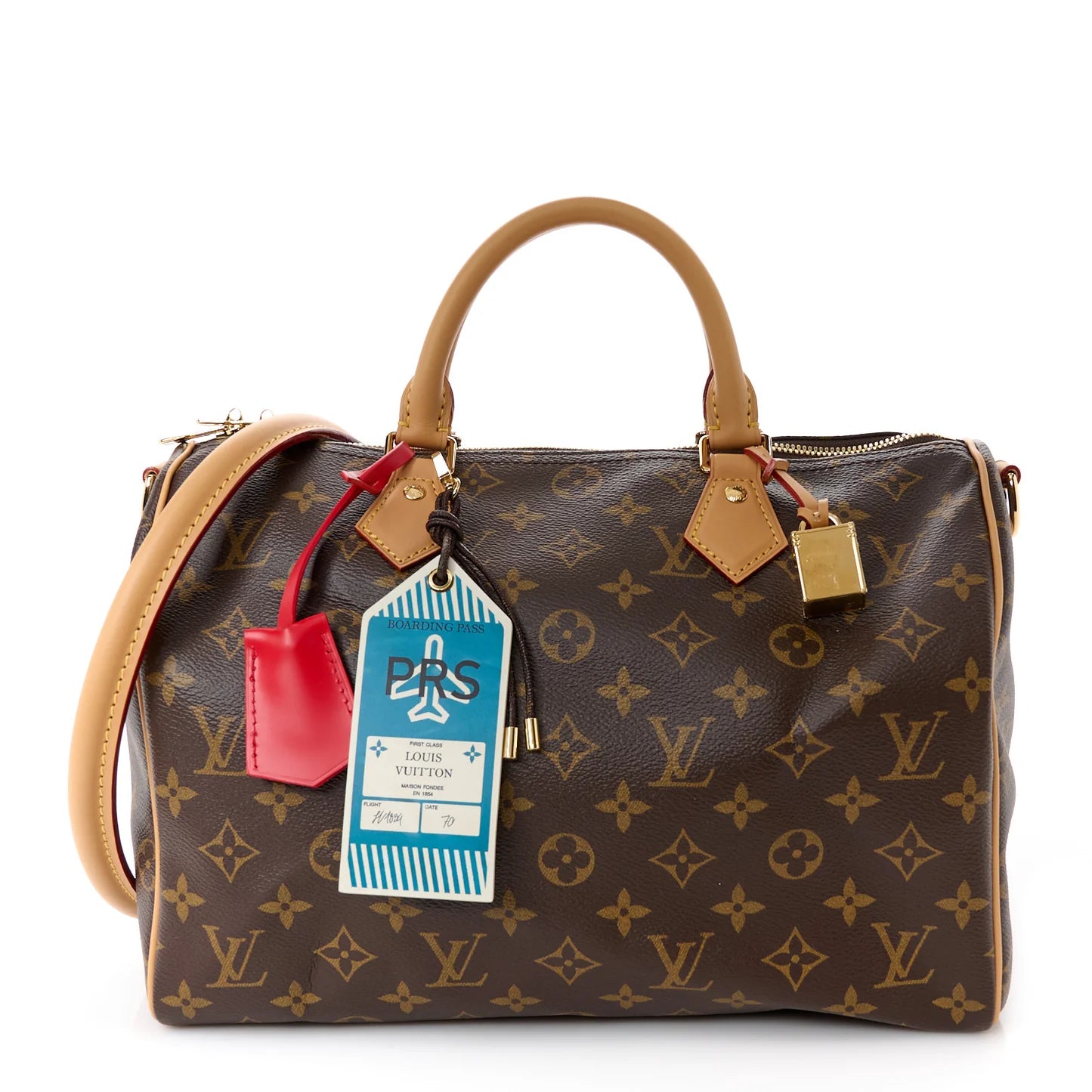 LV Speedy Soft 30 Dark Bag