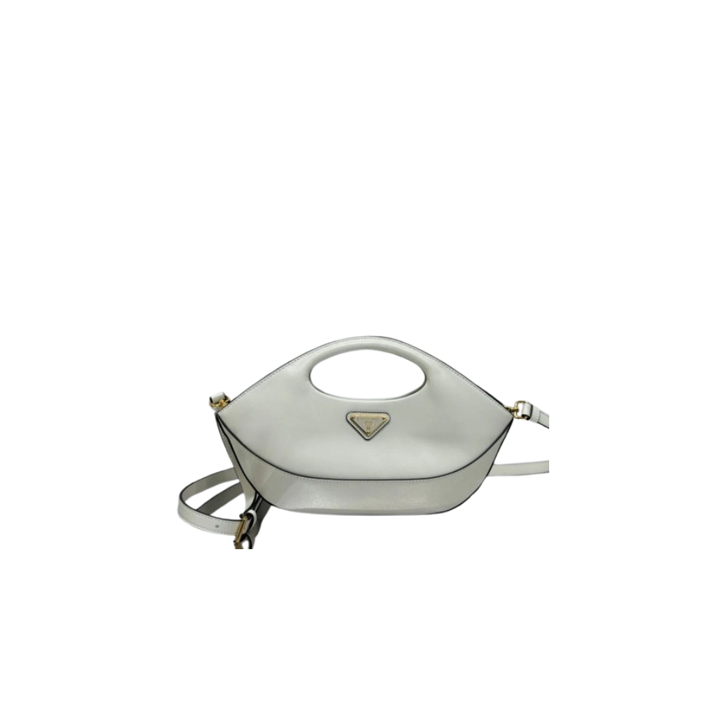 Prada Medium Logo-Applique Tote Bag