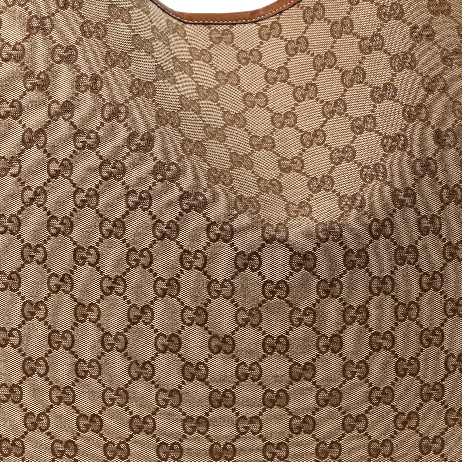 Gucci Monogram Micro GG Maxi Dark Brown Shoulder Bag