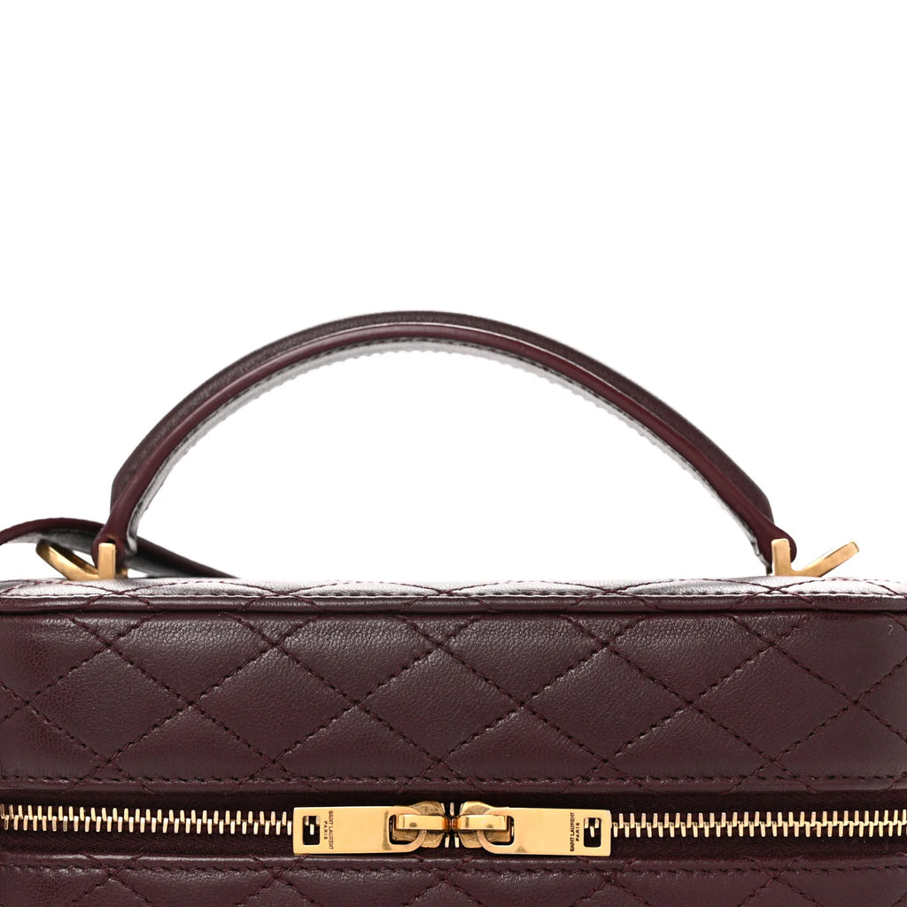 Ysl Lambskin Quilted Mini Bag