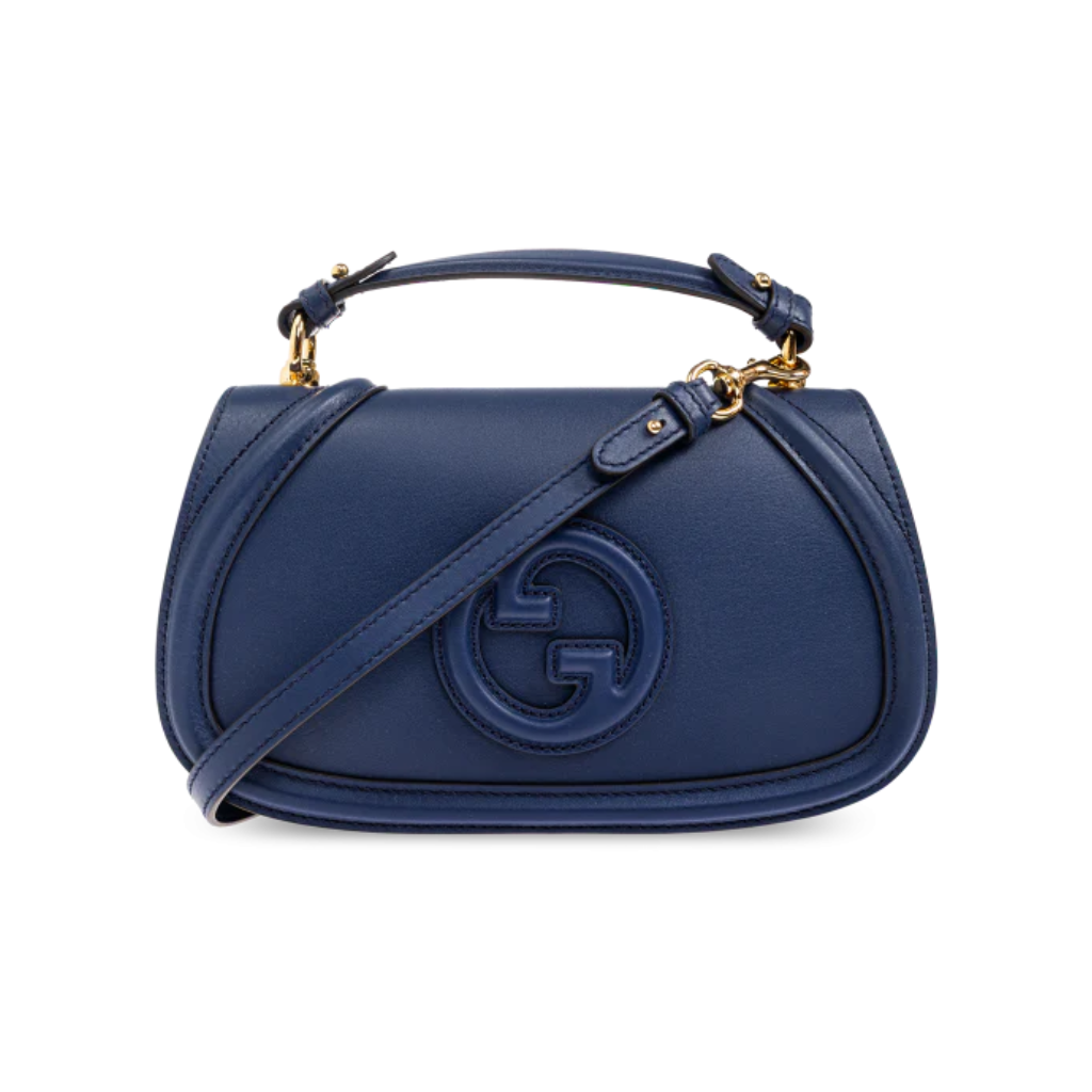 Gucci Navy Blue Blondie Medium Handbag