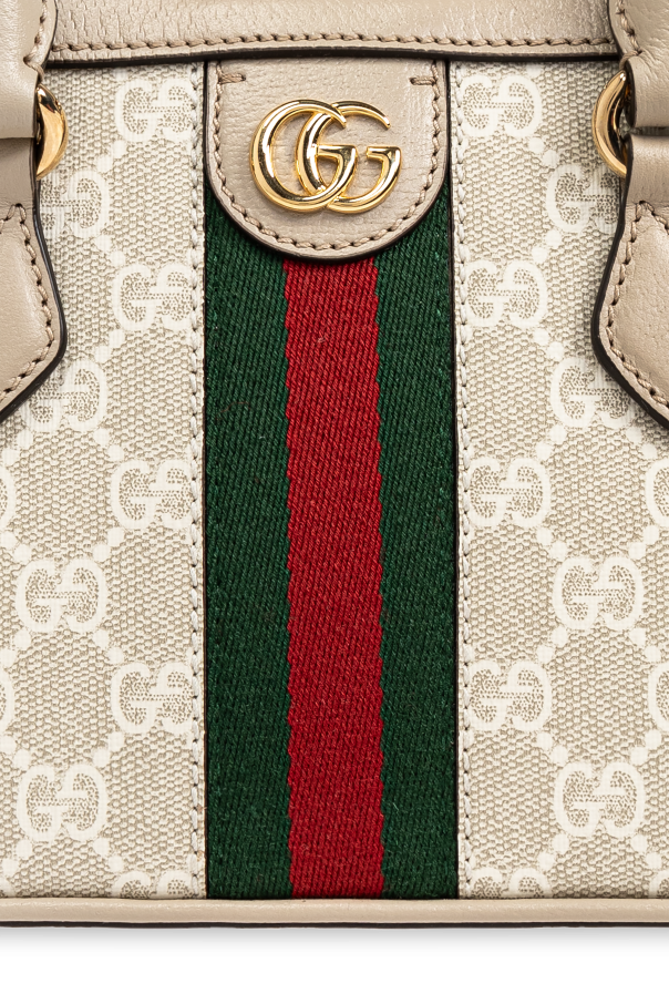 Gucci Cream Small Ophidia Shoulder Bag