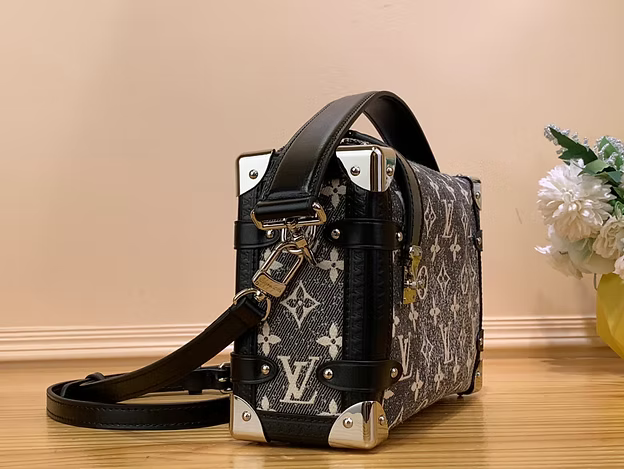 LV Side Trunk Handbag Gray
