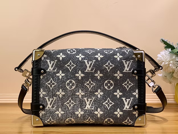 LV Side Trunk Handbag Gray