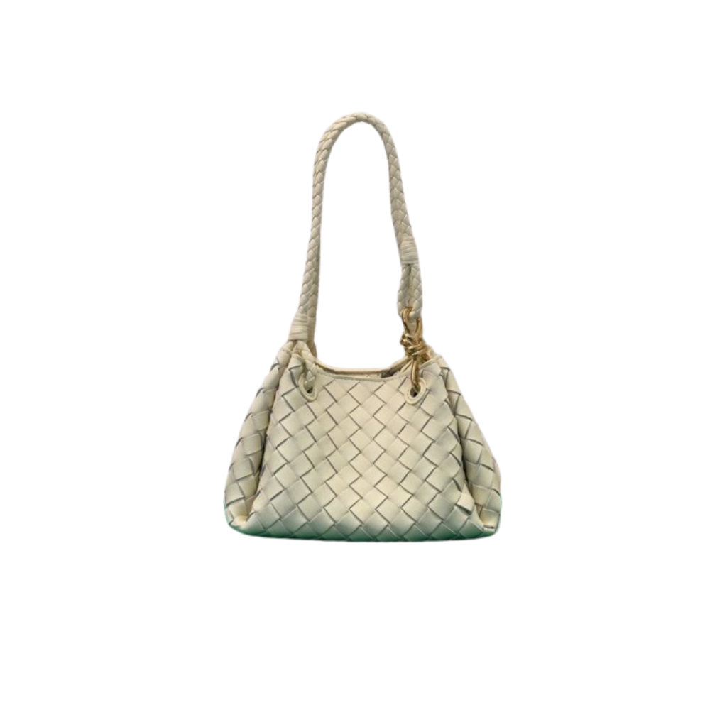 Bottega Veneta Parachute Leather Shoulder Bag