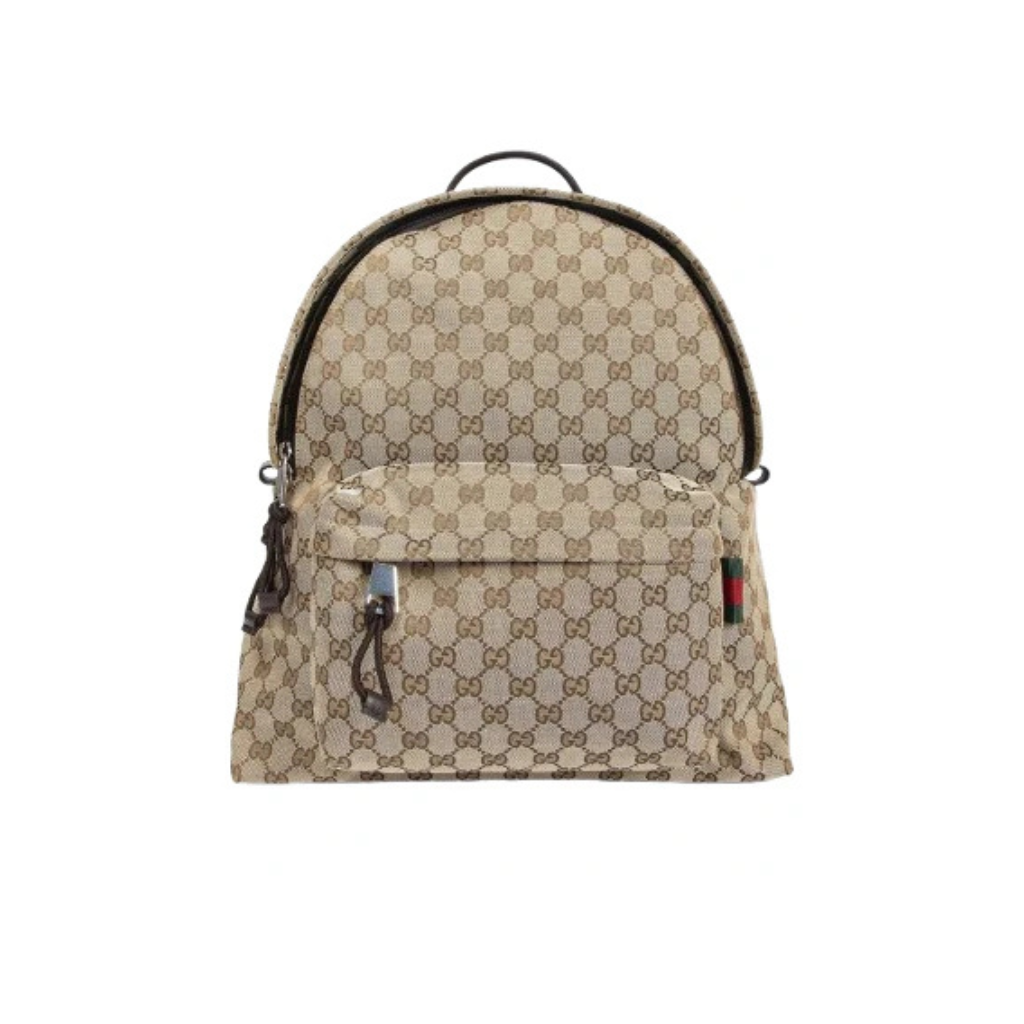 Gucci canvas medium backpack