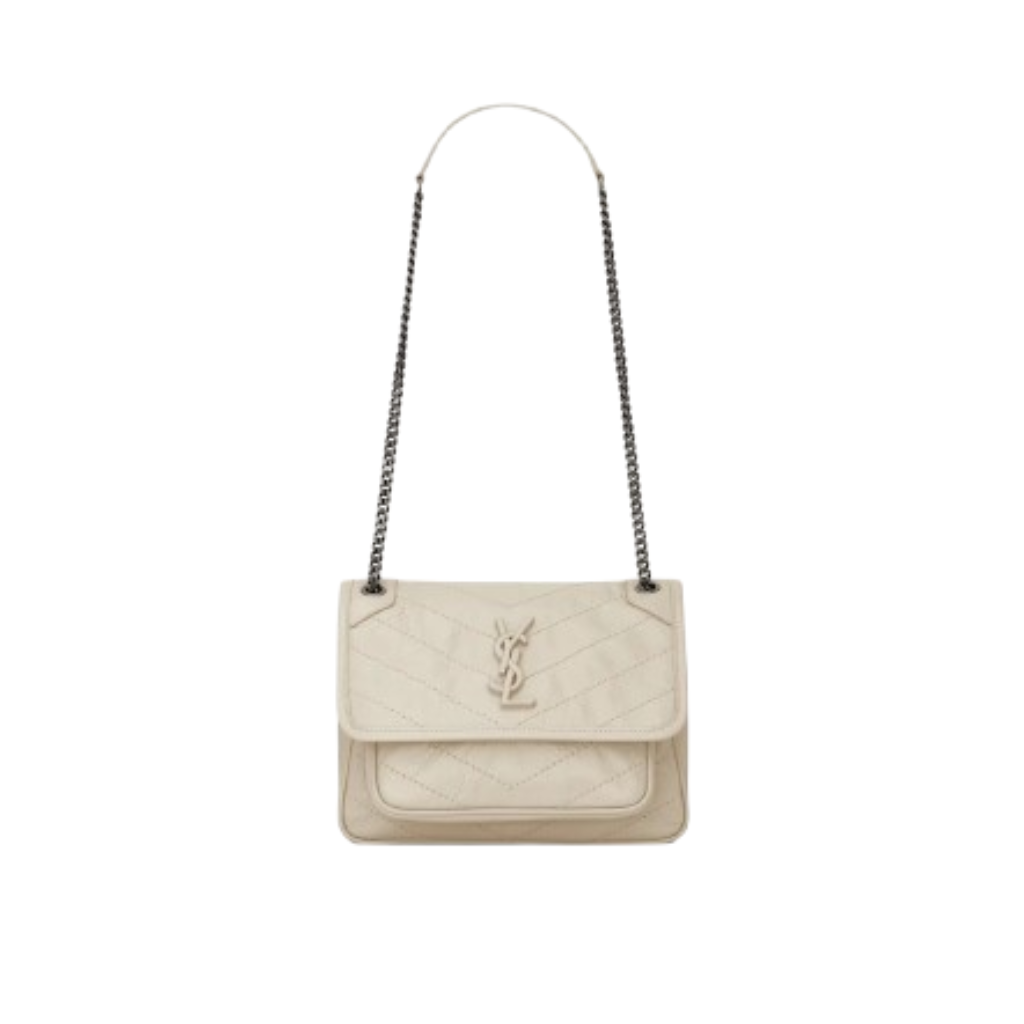Ysl Niki Baby white bag