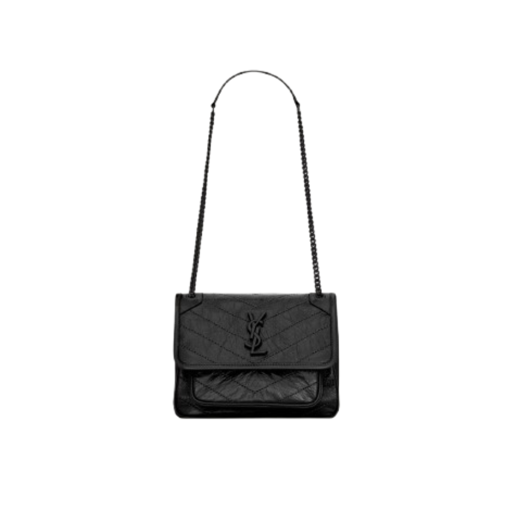 Ysl Niki Baby Vintage Leather Bag