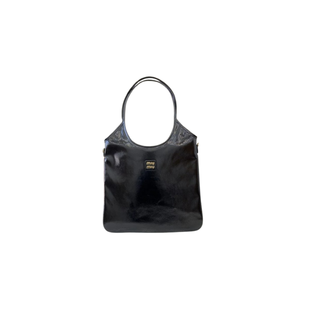 Miu Miu Leather Lvy Shoulder Bag
