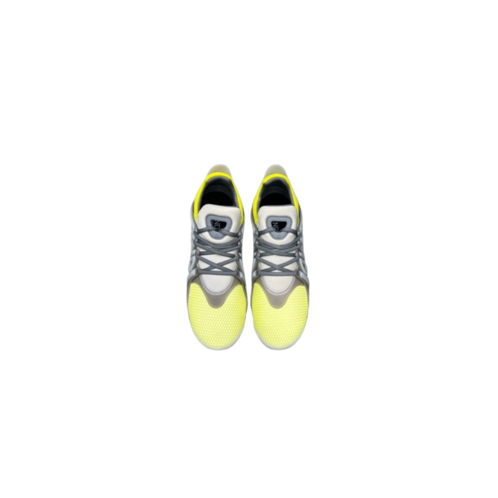 Fendi Tag Yellow Sneakers