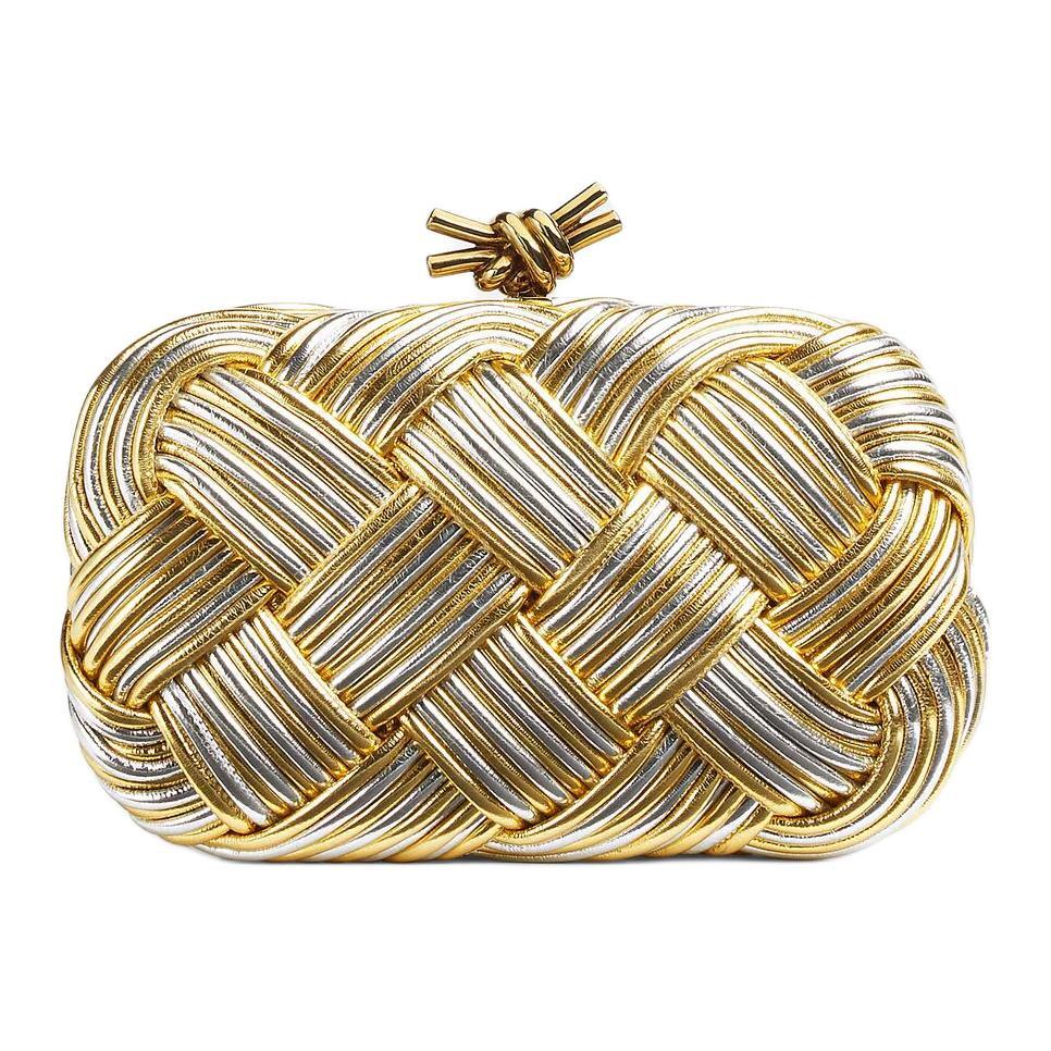 Bottega Veneta Knot Minaudiere Clutch