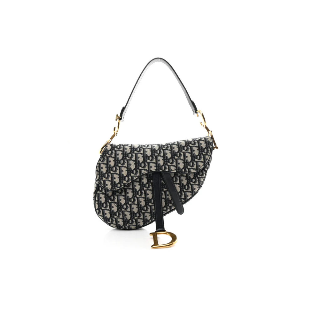Dior Classic Saddle Wide Shoulder Strap Bag