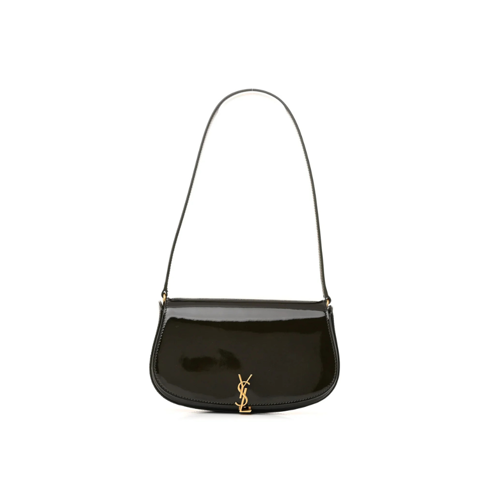 Ysl Patent Calfskin Mini Voltaire Shoulder Bag