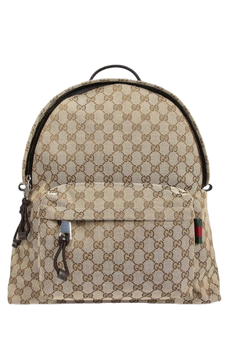 Gucci canvas medium backpack