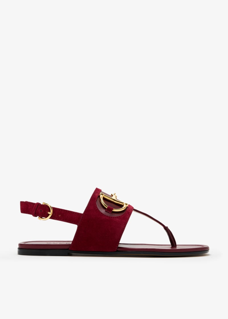 Gucci Horsebit thong flat sandals