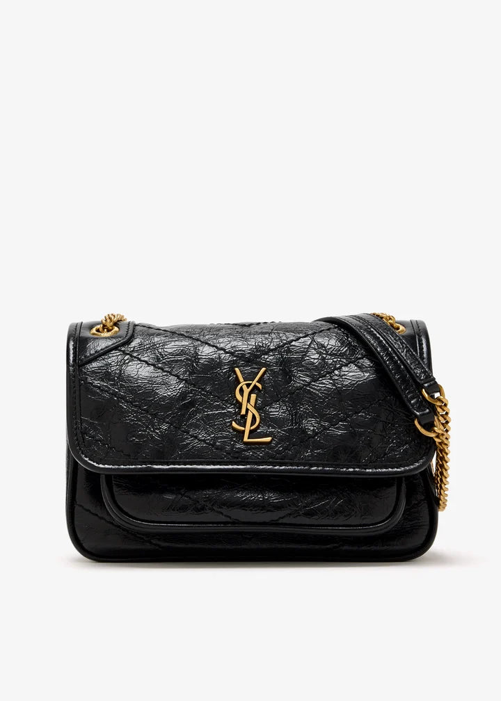 Ysl Niki Black Mini Shoulder Bag