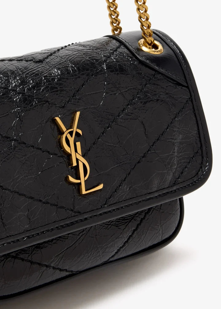 Ysl Niki Black Mini Shoulder Bag