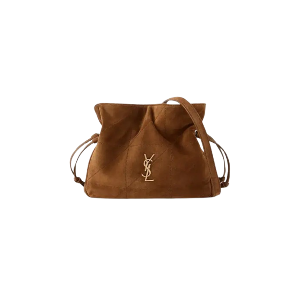 Ysl jamie quilted suede shoulder bag