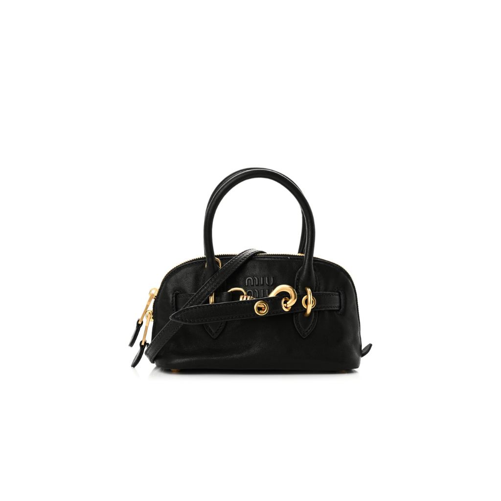 Miu Miu Aventure Mini Leather Tote Bag
